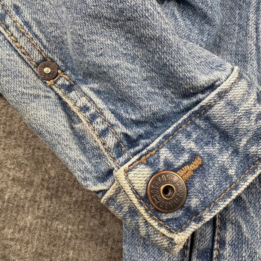 OshKosh B'gosh Denim Jacket Kids 5T Kidcore Back to School Unisex Trucker - Picture 6 of 7